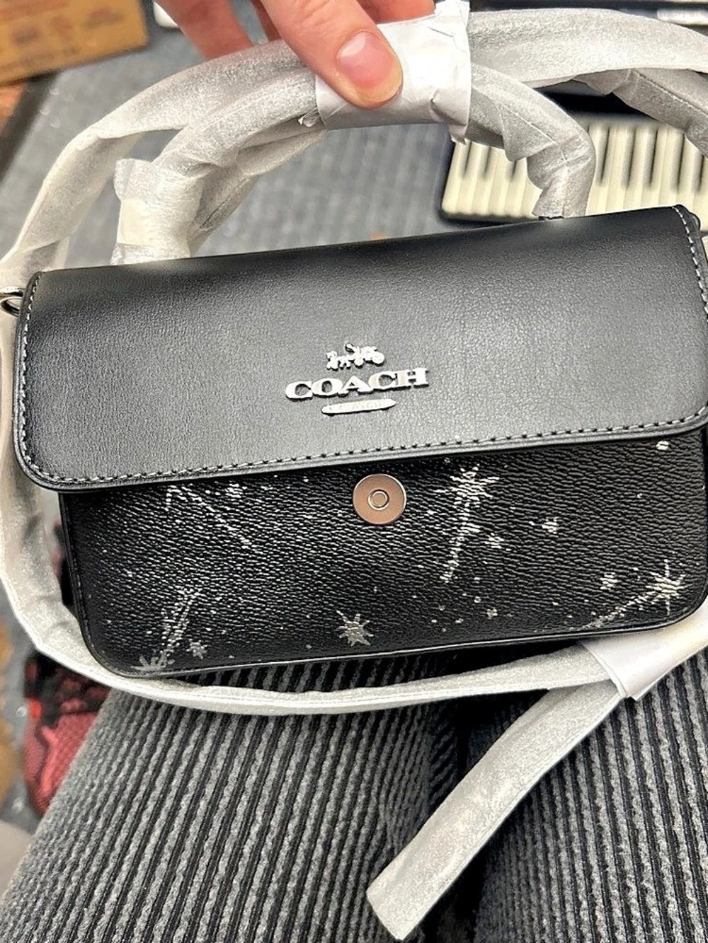 Brand New Coach Mini Jamie Bag in Black NWT